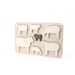 Puzzle "Famille Mouton" - BAJO
