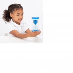 I-TOTAL ® - Sablier Liquide Sand-UP Bleu 5 Min c.a. durée d'origine pour la  Maison, Le Bureau et la méditation (Bleu) : : Jeux et Jouets