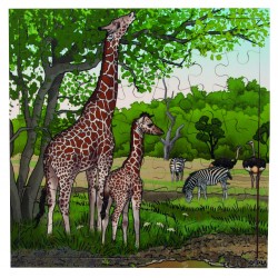 Puzzle - Girafe - Rolf...