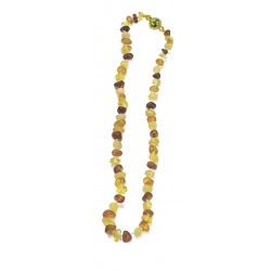 Collier ambre - Multicolore...