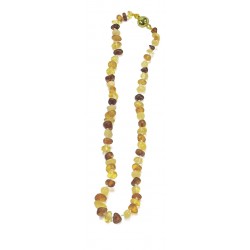 Collier ambre - Multicolore...