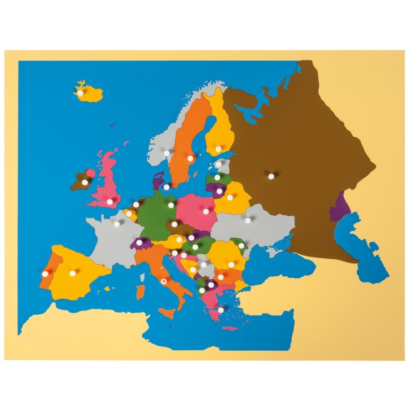 Puzzle Carte d'Europe - Nienhuis Montessori