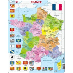 Carte des Régions de France...