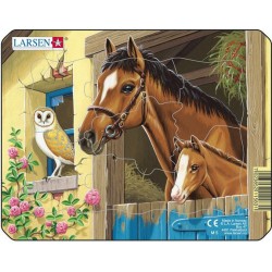 Cheval et Poulain - Puzzle...