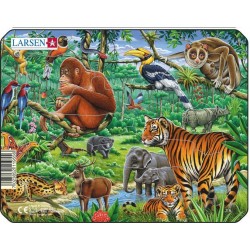 Jungle Asiatique - Puzzle...