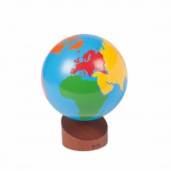 Globe Coloré - Nienhuis Montessori