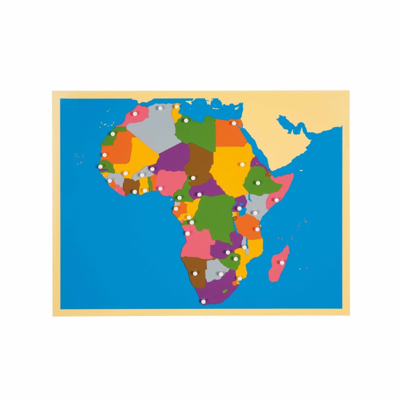 Puzzle Carte de l'Afrique - Nienhuis Montessori