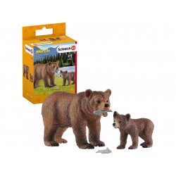 Maman Grizzly et son ourson...