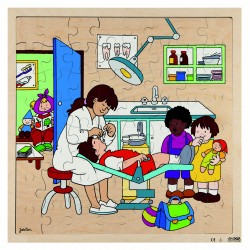 Puzzle - Chez le dentiste -...