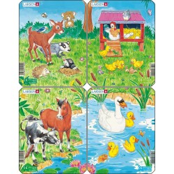 Pack 4 puzzles Larsen -...