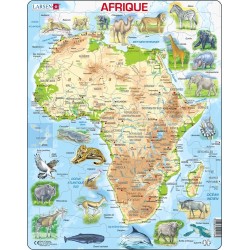 Carte de l'Afrique avec...