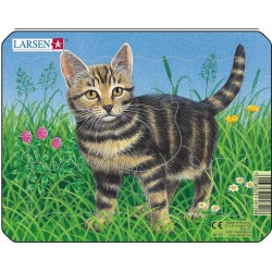 Chaton Gris Tigré - Puzzle...