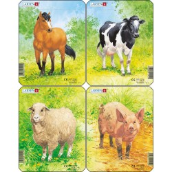 Pack 4 puzzles Larsen -...