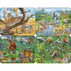 Pack 4 puzzles Larsen -...