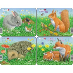 Pack 4 puzzles Larsen -...