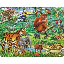 Jungle Asiatique - Puzzle...