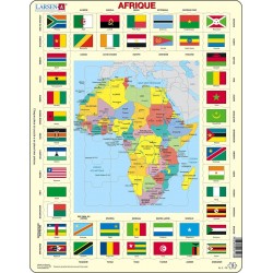 Carte de l'Afrique - Puzzle...