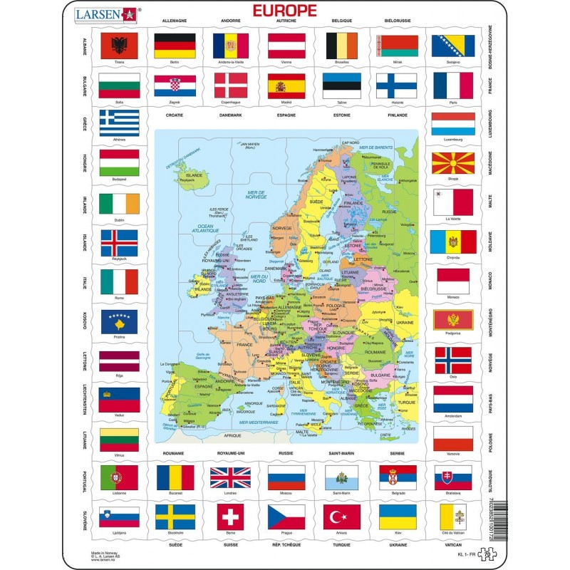 carte europe