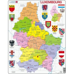 Carte du Luxembourg -...